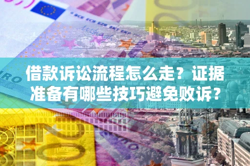北京借款诉讼流程怎么走？证据准备有哪些技巧避免败诉？