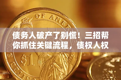 北京债务人破产了别慌！三招帮你抓住关键流程，债权人权益不再缩水