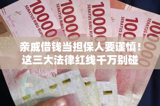 北京亲戚借钱当担保人要谨慎！这三大法律红线千万别碰