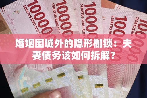 北京婚姻围城外的隐形枷锁：夫妻债务该如何拆解？